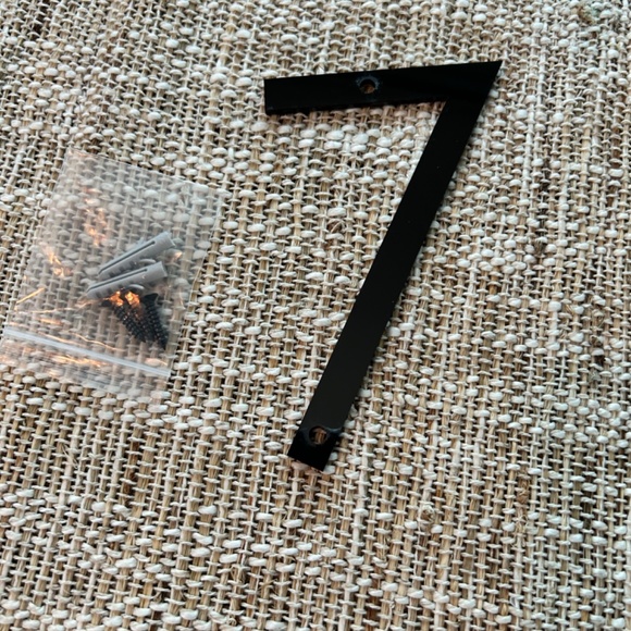 🏡NWT-OLD TURTLEDOVE BRAND, 5” HOUSE NUMBERS - EXTERIOR - COLOR: BLACK MIRROR🏡 - Picture 14 of 16